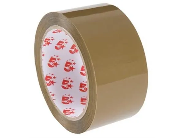 STAR verpakkingsplakband ft 50 mm x 66 m, bruin