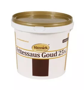 Klassiek fritessaus gold 25% 10 ltr