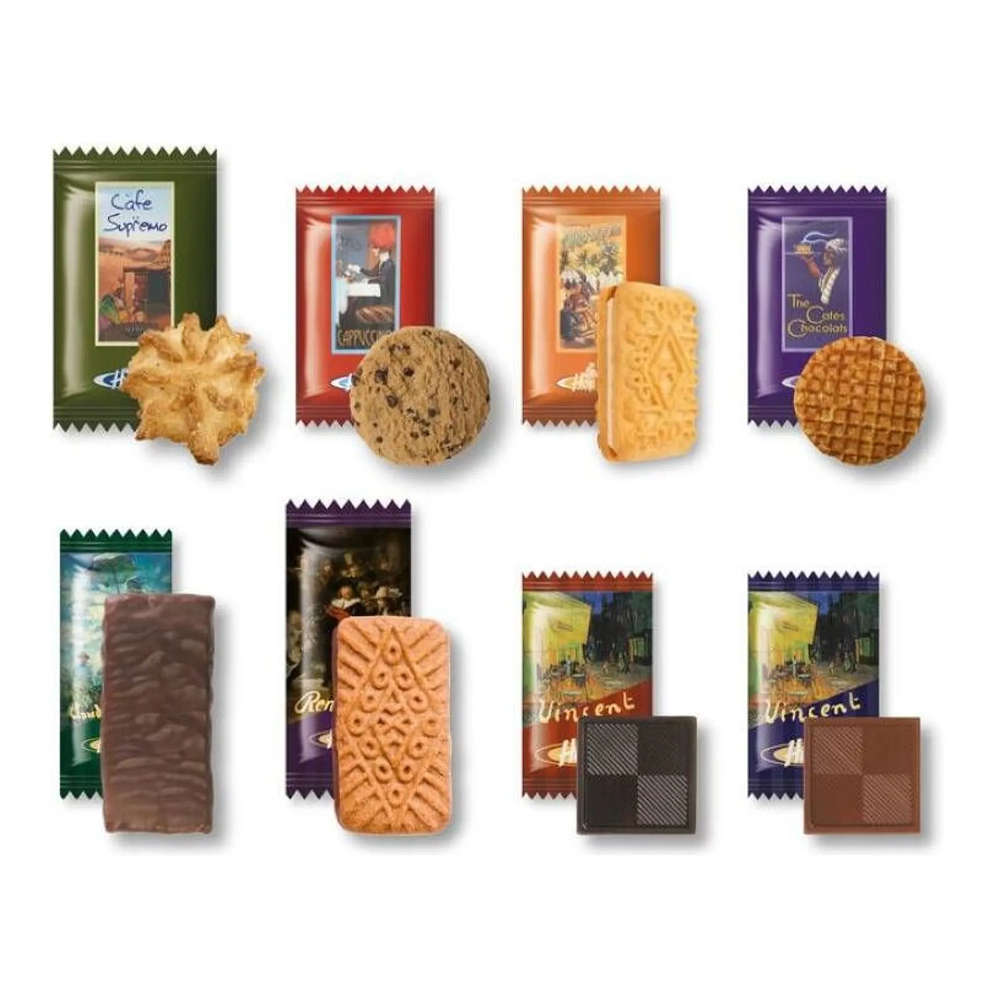 Hoppe Koffiekoekjes Luxe Potpourri 8 soorten (150 stuks) - Afbeelding 2
