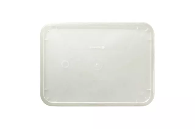 Couvercle moulé par injection PP 182 x 135 mm