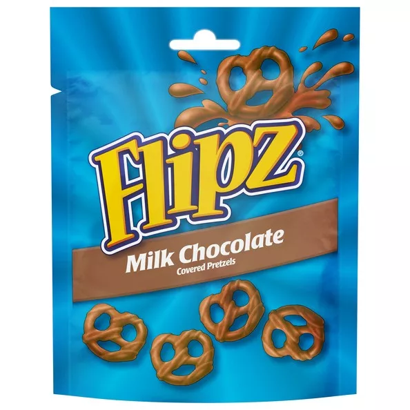 Flipz milk chocolate covered pretzels zakje 100 gr