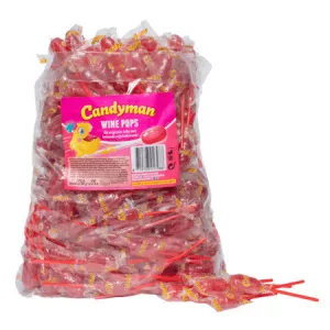 Candydman Weinpops (175 Stück)