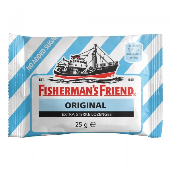 Fisherman's Friend Extra Strong Suikervrij Blauw (24x 25gr) - Afbeelding 2