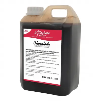 Frusco Milkshakesiroop Chocolade (2 liter)