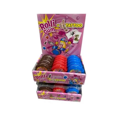 Funny Candy Rolligum (30x 15gr)