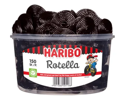 Haribo Drop Rotella Jo-Jo’s (150 stuks)