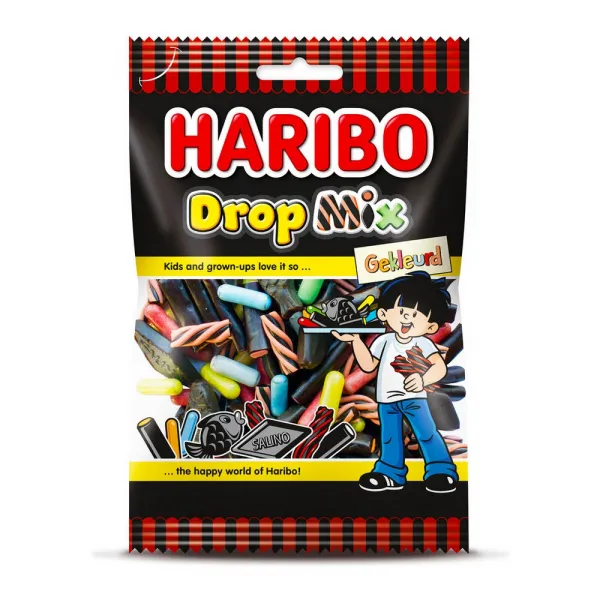 Haribo Gekleurde Dropmix (12x 250gr)