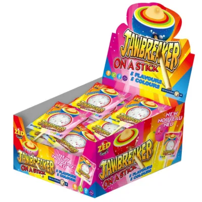 Jawbreaker on a stick doosje voorkant