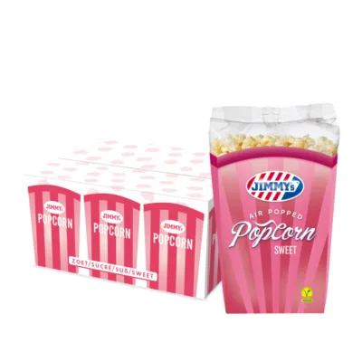 Jimmy’s Popcorn Zoet Tube (6x 140gr)