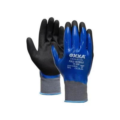 M-safe handschoenen full-nitrile 14-650 (maat 10)