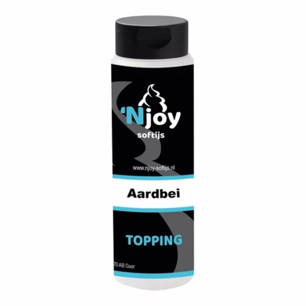 NJOY Aardbei Topping (500ml)