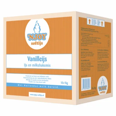 NJOY Vanilleijs Mix (18x 1kg)