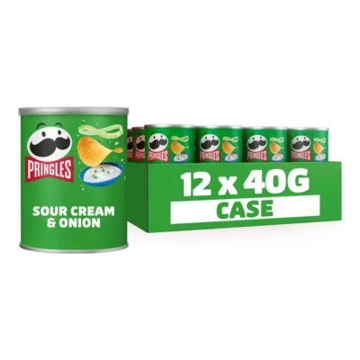 Pringles Crème Sure & Oignon (12x 40gr)