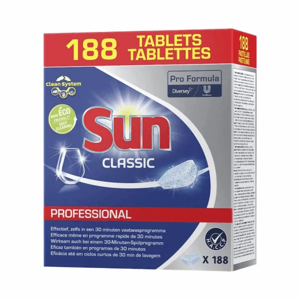 Sun Professional Vaatwastabletten (188 stuks)