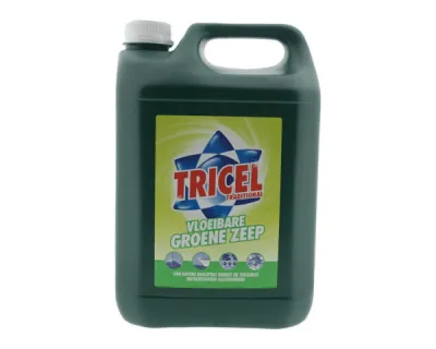 Tricel vloeibare groene zeep (5 liter)