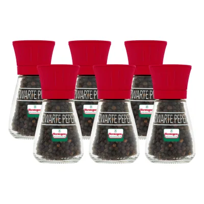 Verstegen Peper Zwart Molen (6x 40gr)