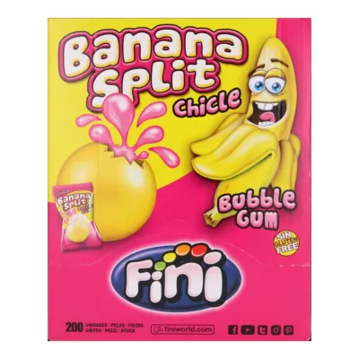 Fini Liquid Banana Split Gum (200 stuks)