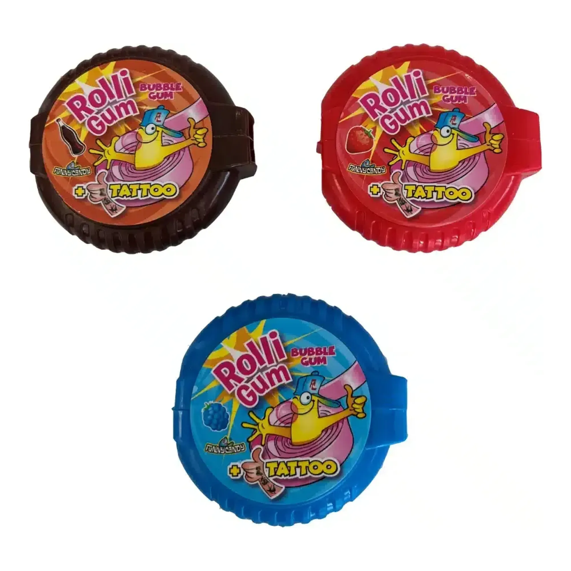Funny Candy Rolligum (30x 15gr)