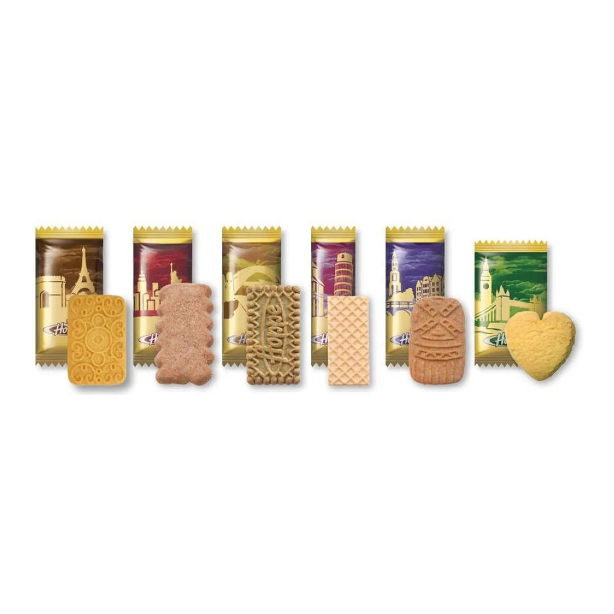 Hoppe Koffiekoekjes Stedenmix (150 stuks)