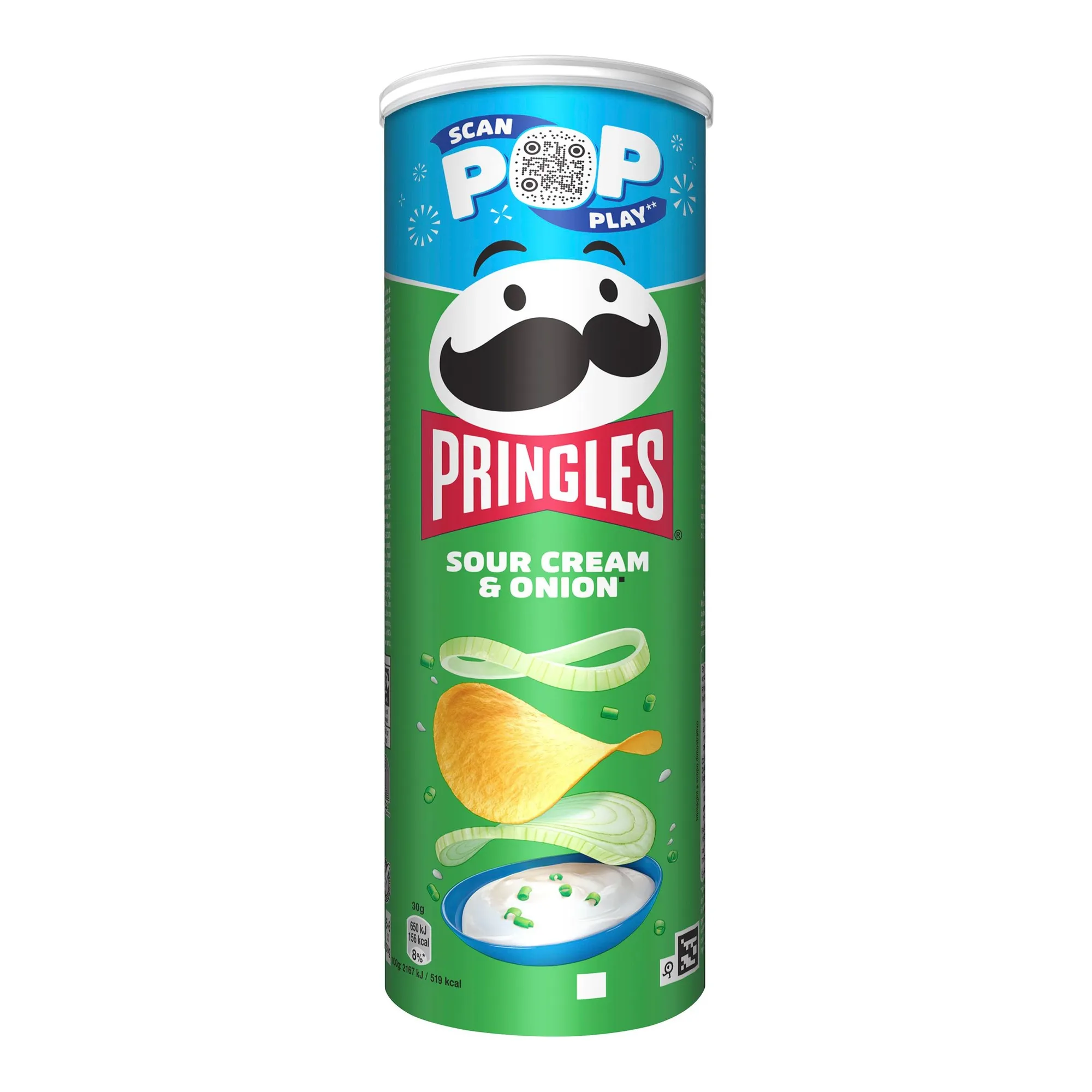 Pringles Sour Cream & Onion (19x 165gr)