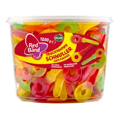 Red Band Gum Foppies (100 stuks)