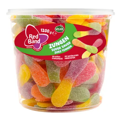Red Band Tongen Zuur (100 stuks)
