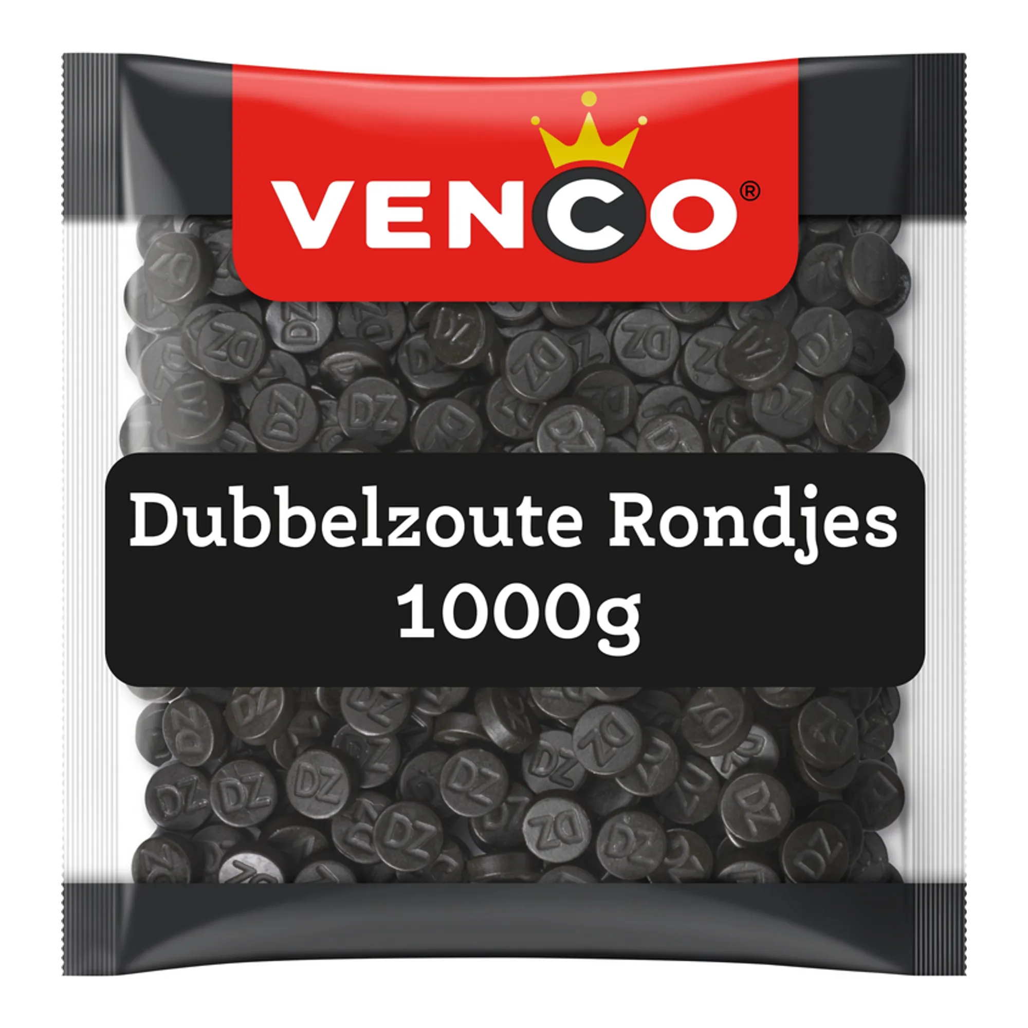 Venco dubbel zoute rondjes (6x 1kg)
