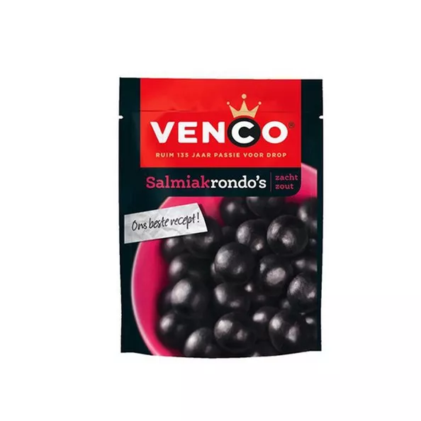 Venco salmiak rondo’s stazak 250 gr