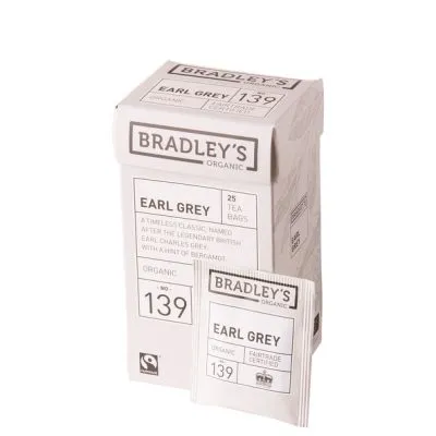 Bradley’s Organic Earl Grey (4×25 zakjes)