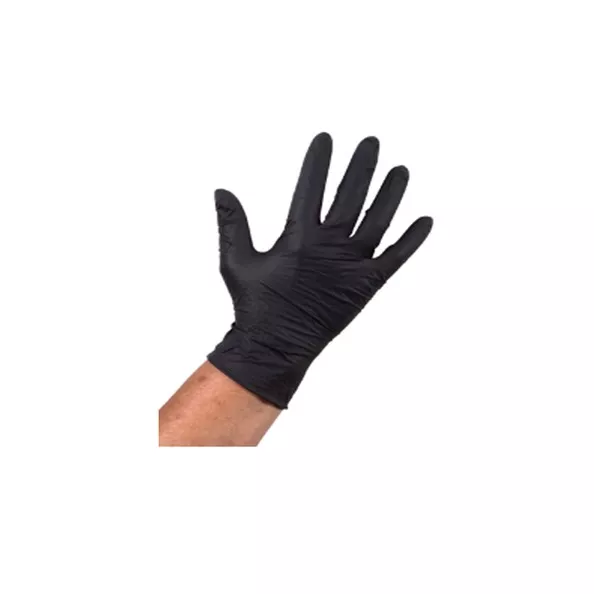 Glove nitrile black unpowdered XL Wholesale Compliment.nl