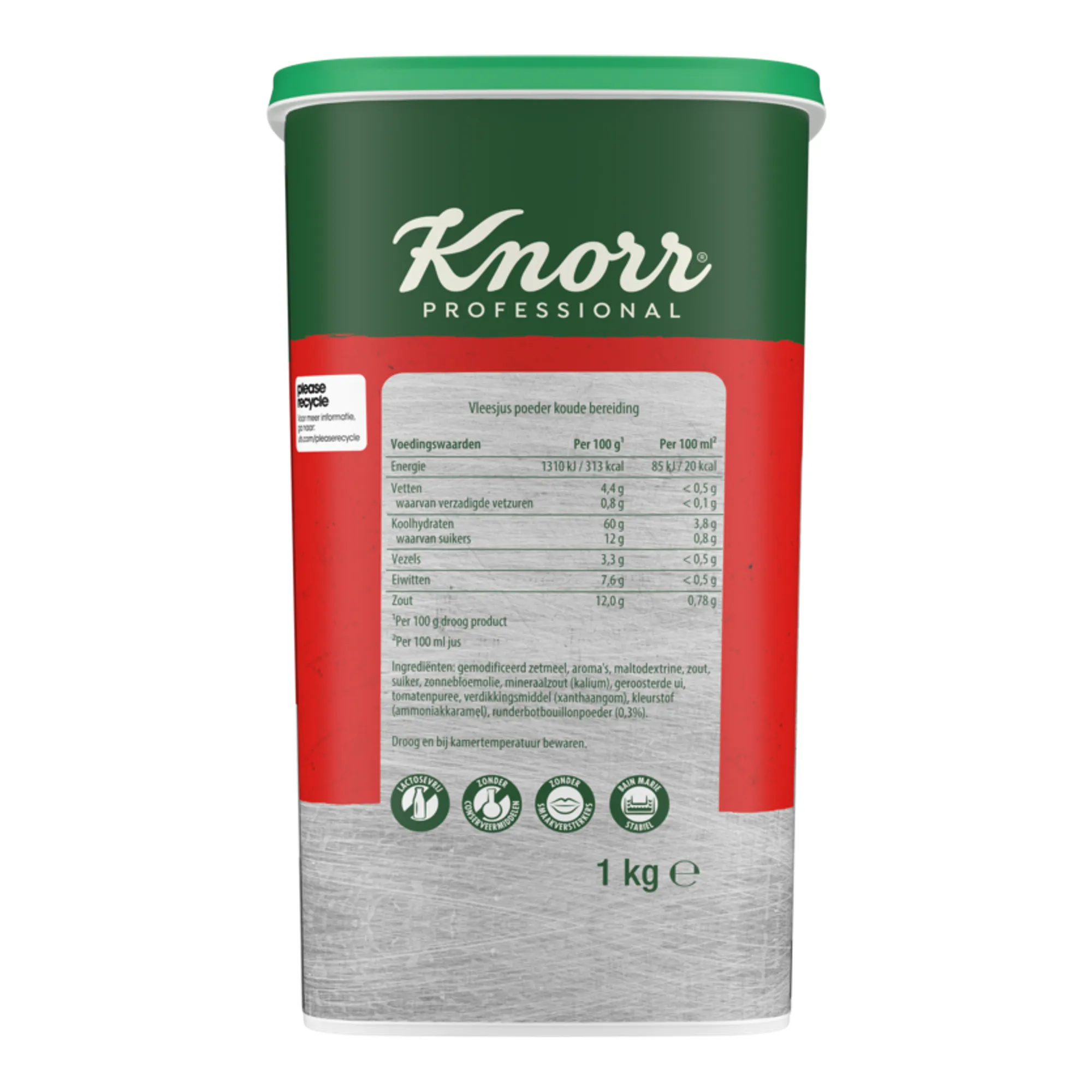 Knorr 1-2-3 Vleesjus Koude Bereiding (15 liter)