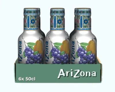 Arizona blueberry white tea pet (6x 50cl)