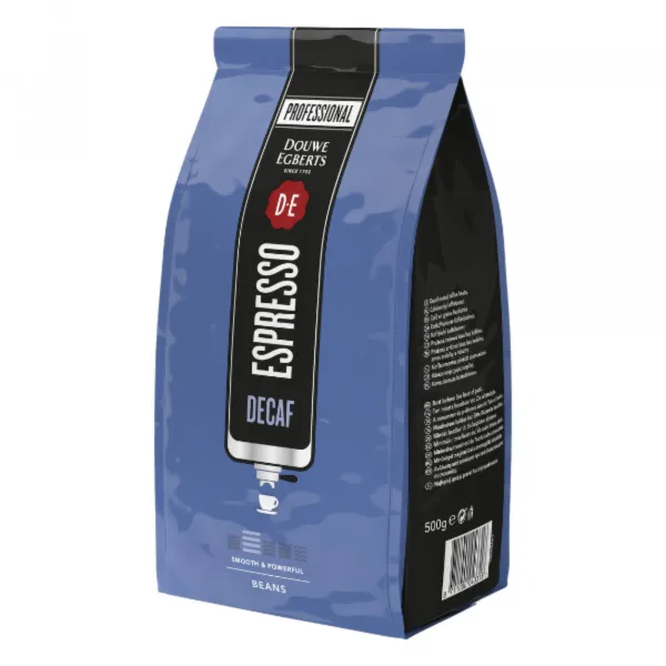 Douwe Egberts Espresso Koffiebonen Decaf (6x 500gr)