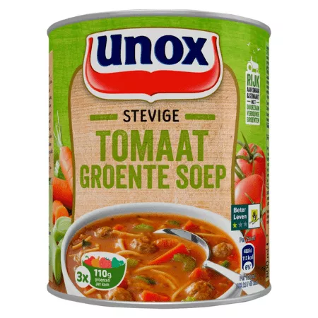 Unox Sturdy Tom/Boîte Soupe Aux Légumes (6x 0,8 litre) - Grossiste  Compliment.nl