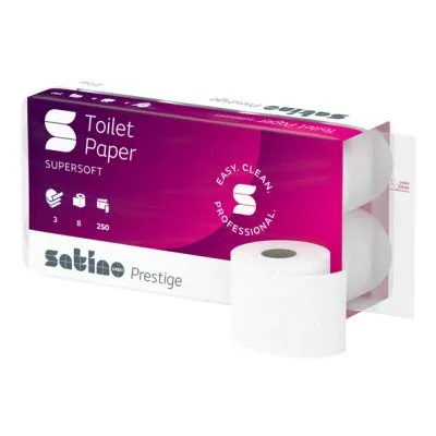 Satino prestige toiletpapier 3lgs(64x 250 vel)