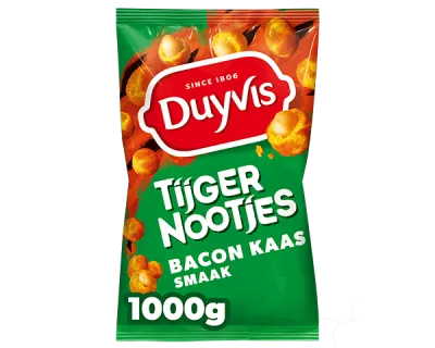 Duyvis Tijgernootjes Bacon Kaas (1 kg)