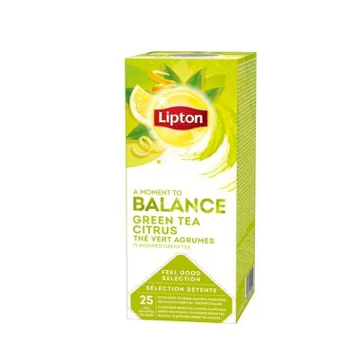 Lipton Feel Good Selection Groene Thee Citrus (6×25 stuks)