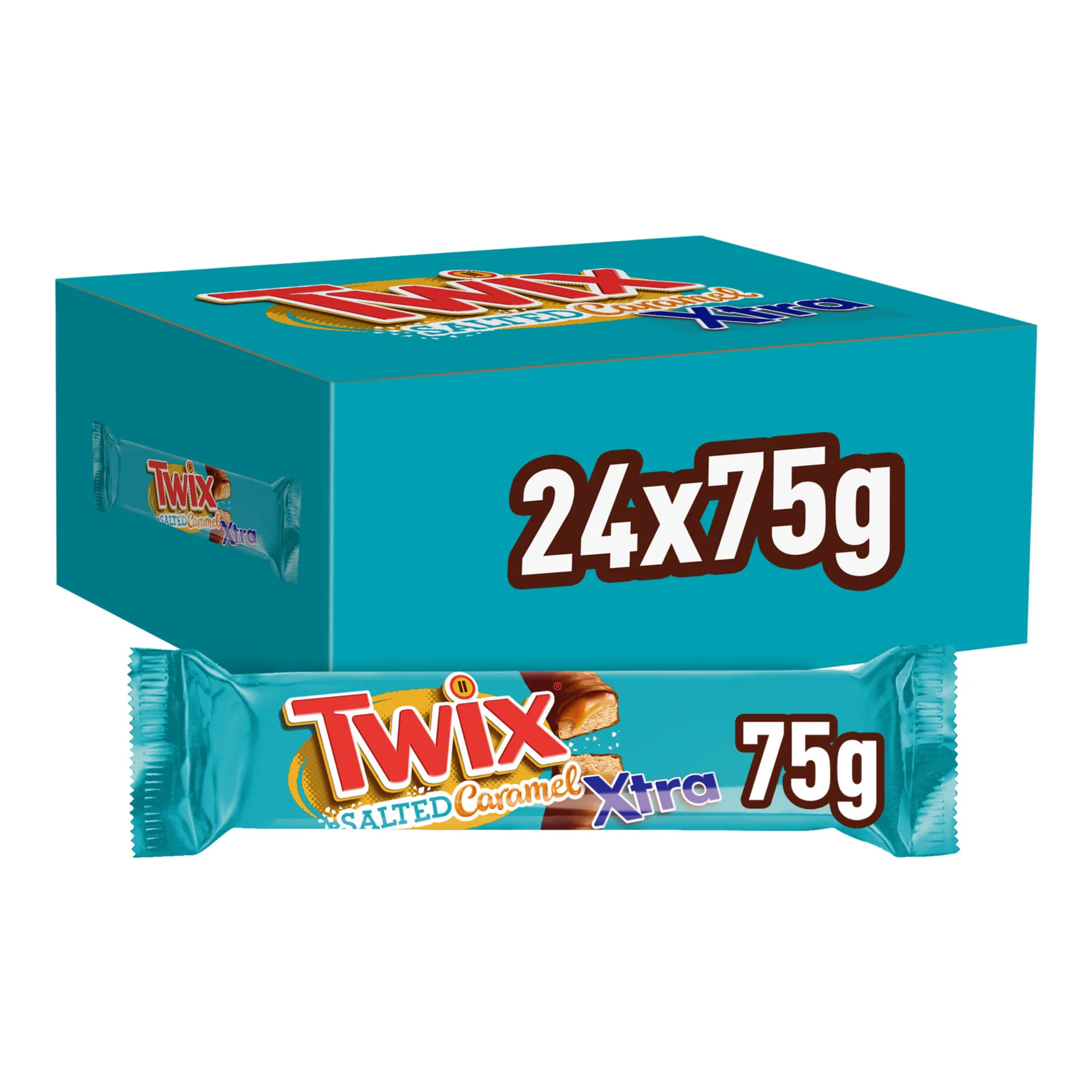Twix Salted Caramel Xtra (24x 75gr)