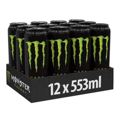 Monster Energy Mega Hersluitbaar Blik (12x 553ml)