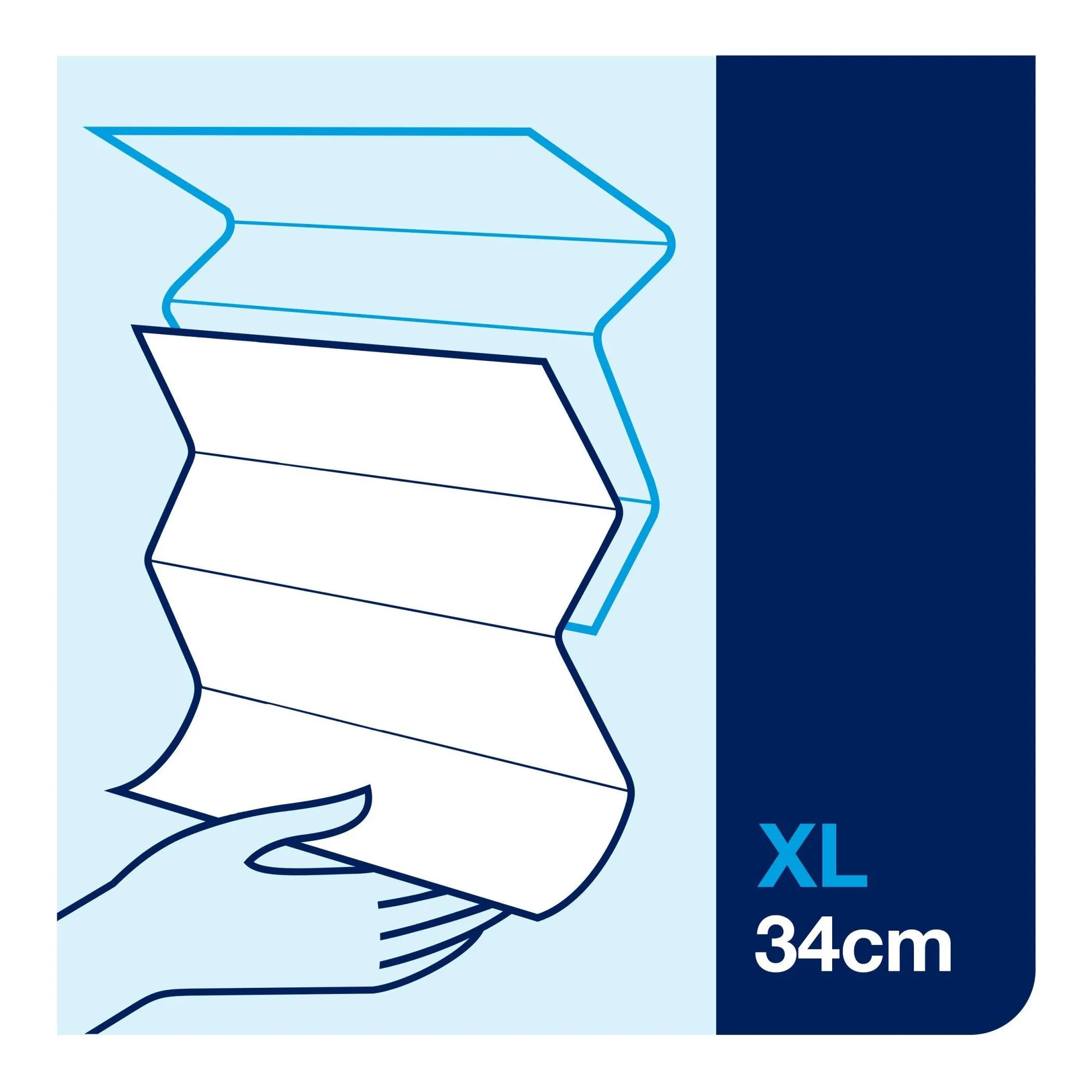 Tork Xpress Zachte Multifold Handdoek 2-laags XL Wit H2 (21 stuks)