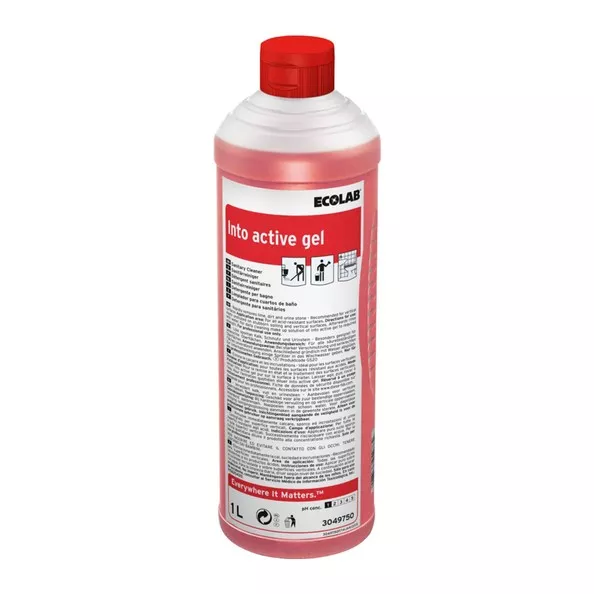 Ecolab into active gel acid sanitary cleaner 1 liter Wholesale