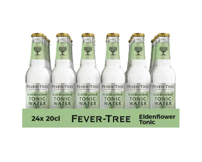 Fever Tree Elderflower Tonic (24x 20cl)