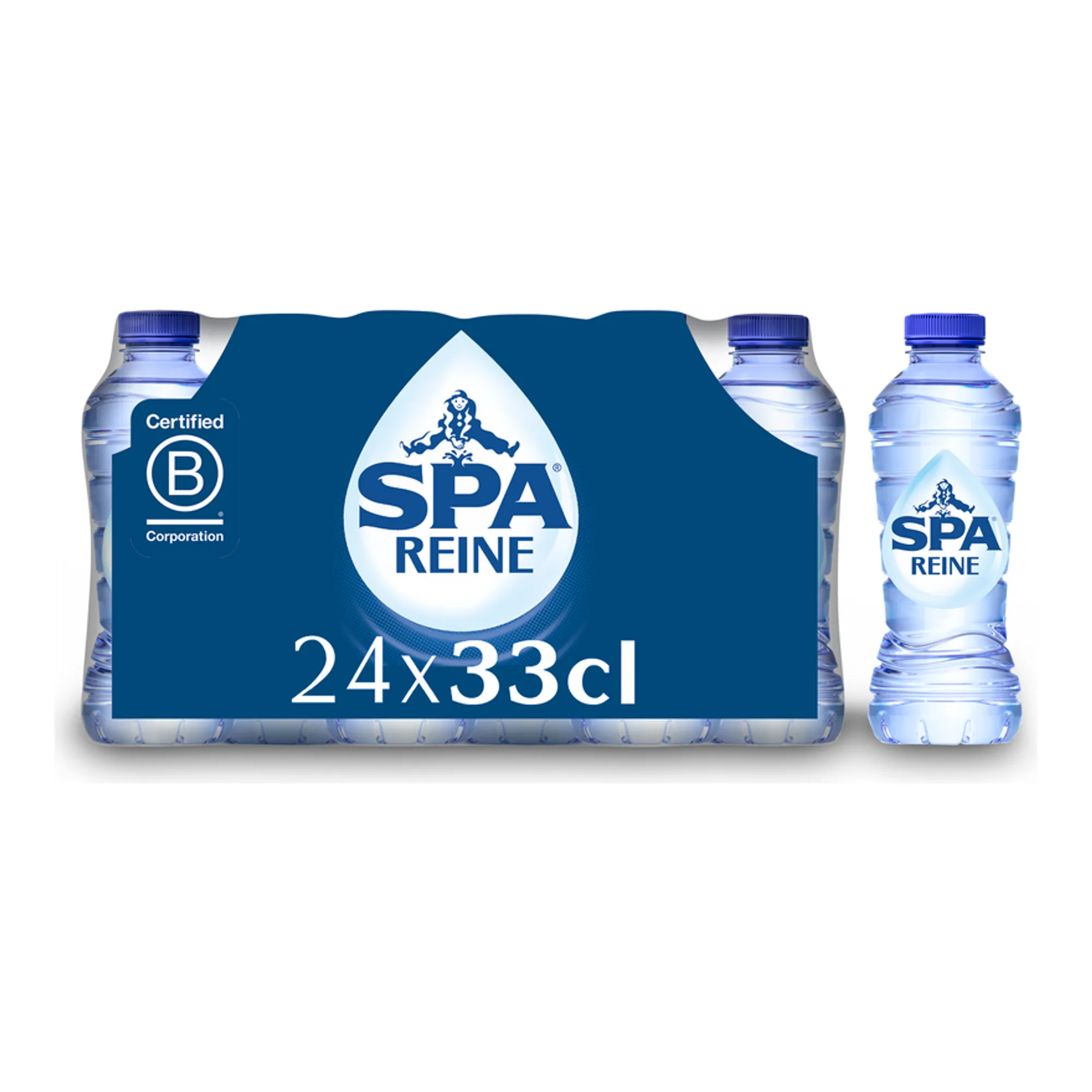 Spa Reine Blauw Pet (24x 33cl)
