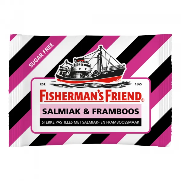 Fisherman’s Friend Framboos Suikervrij (24x 25gr)
