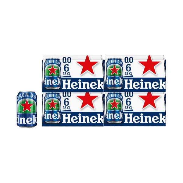 Heineken 0.0% Blik (24x 33cl)
