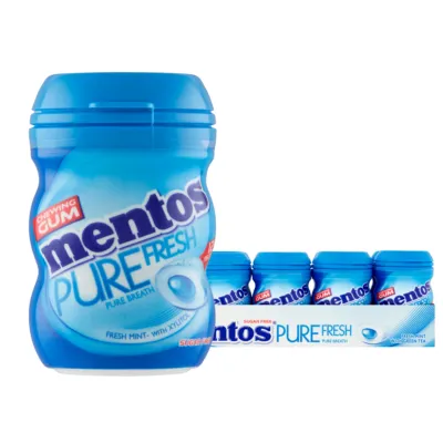 Mentos Kauwgom Pure Fresh Mint Mini (10x 24g)