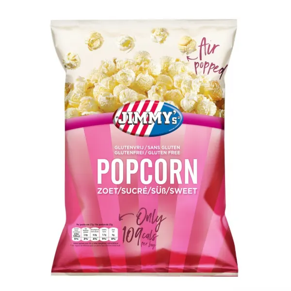 Jimmy’s Popcorn Zoet Mini Bag (21x 27gr)