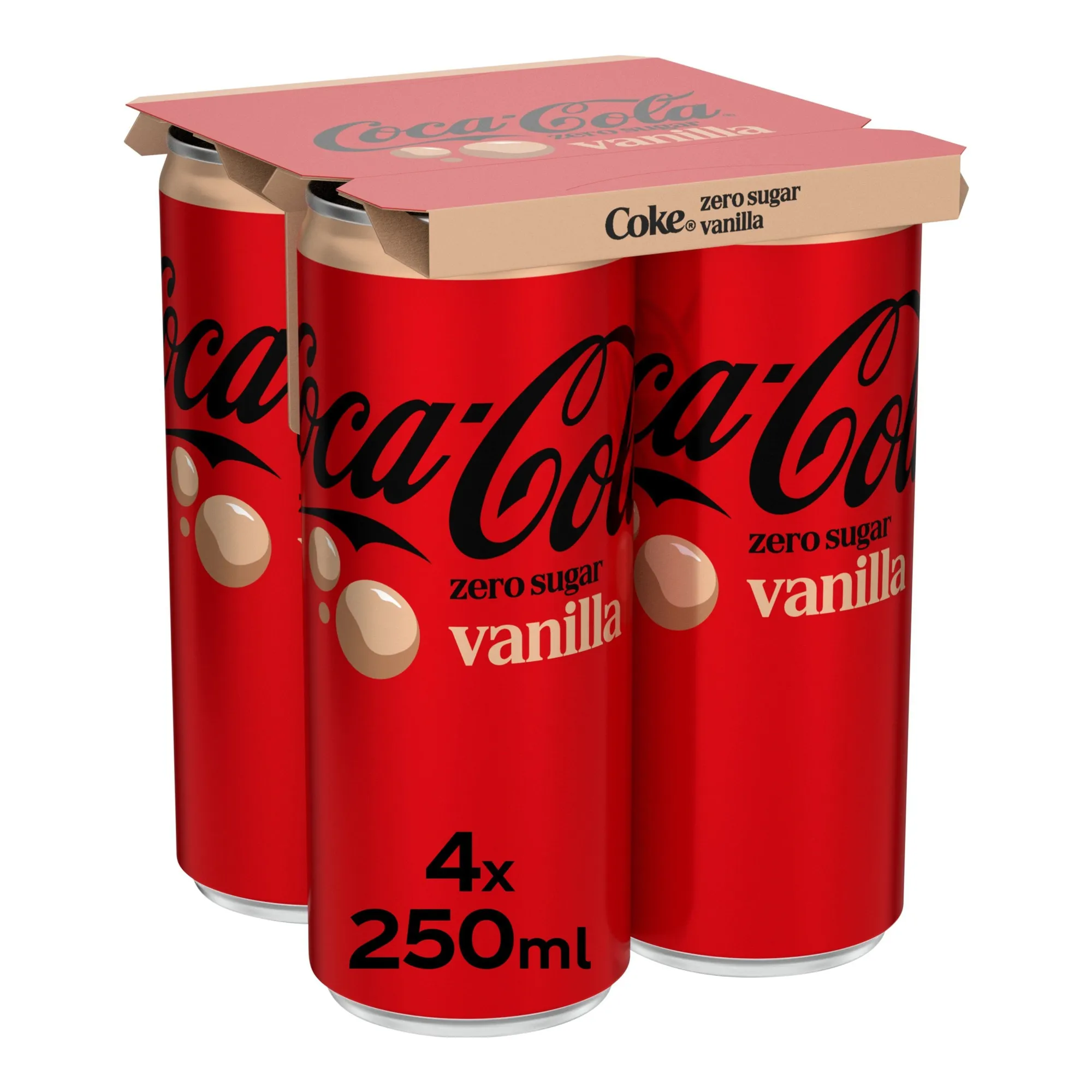 Coca-Cola Zero Vanilla Blik (24x 25cl)