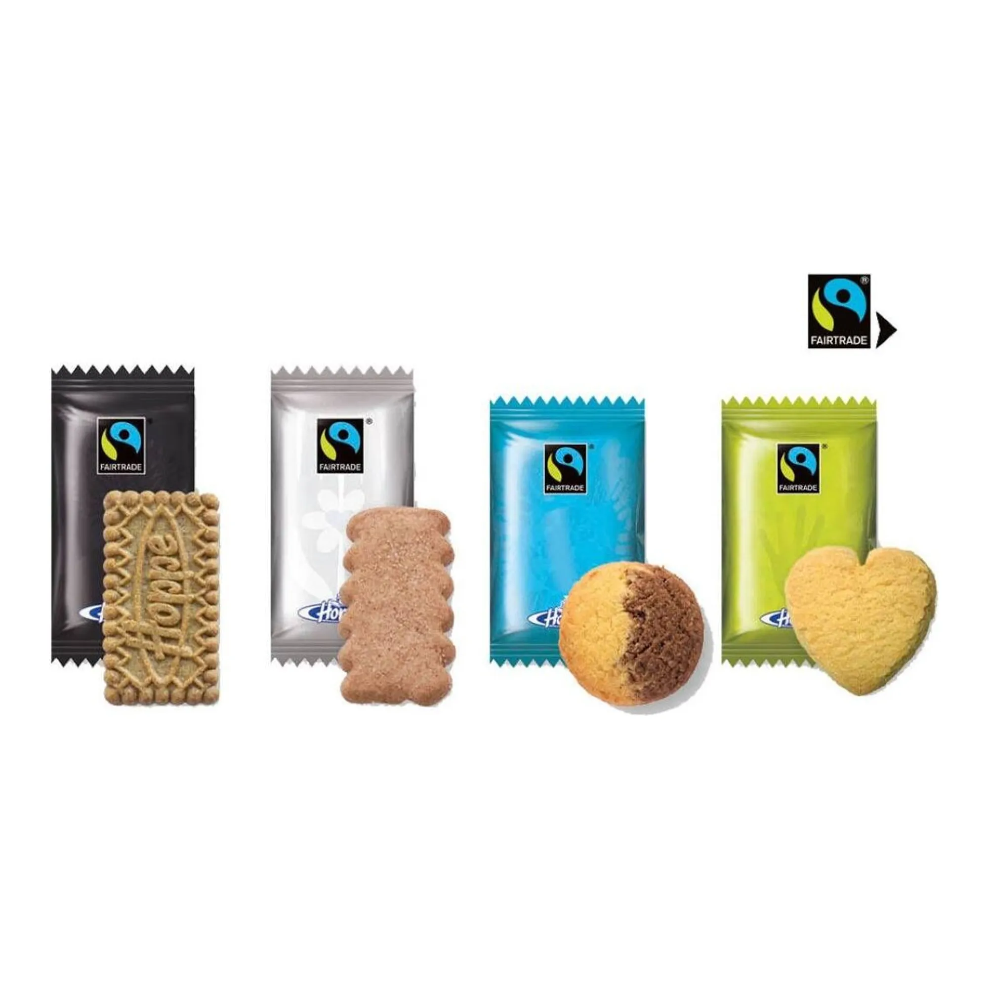 Hoppe Koffiekoekjes Koekjesmix Fairtrade (150 stuks)