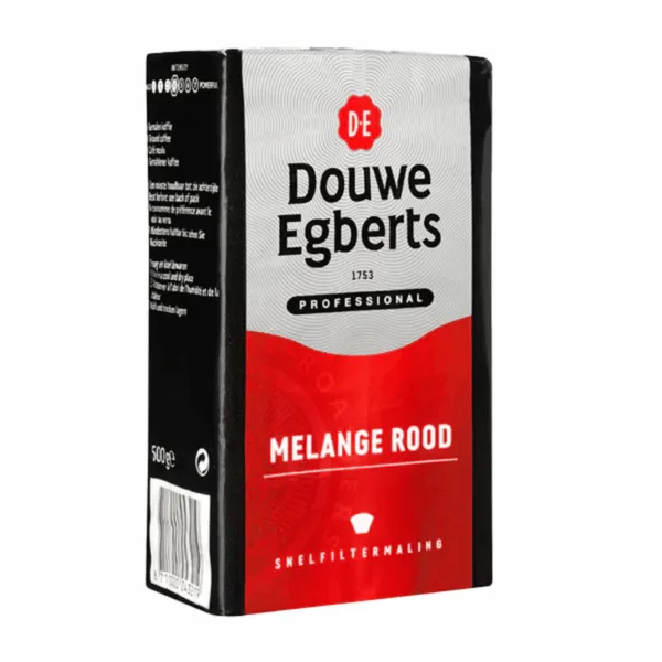Douwe Egberts Melange Rood Snelfilter (6x 500gr)